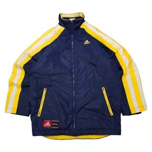 Vintage 90's Adidas Teamwear Performance Windbreaker Jacket